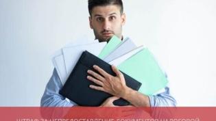 Штраф за непредоставление документов по требованию налоговой