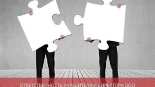 Ответственность учредителя и директора ООО по долгам общества